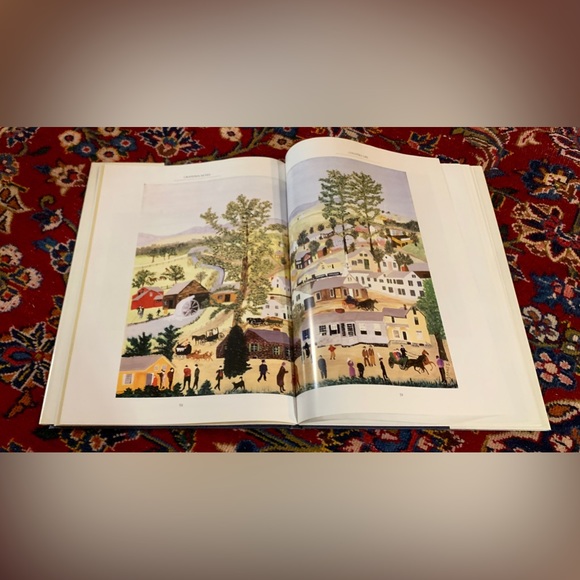 GRANDMA MOSES by Margot Cleary Illustrated Hardcover Book - Picture 8 of 9